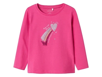 Name It raspberry rose/shooting star top