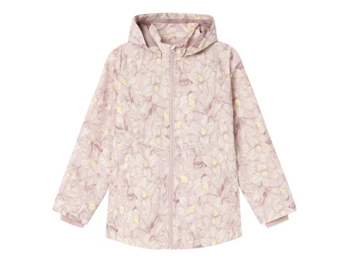 Name It burnished lilac blomstret overgangsjakke