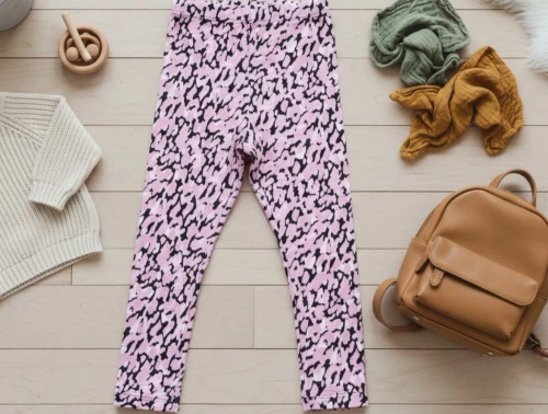 Name It dark sapphire leopard legging