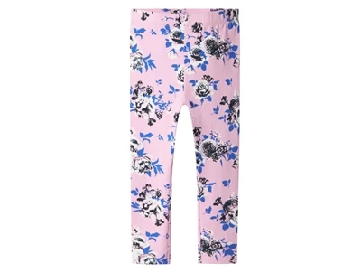 Name It pastel lavender big flower legging
