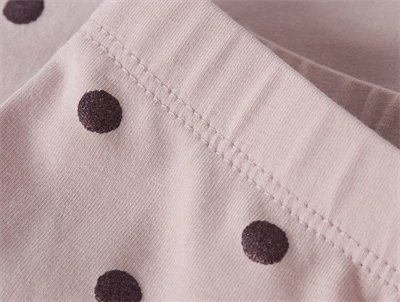 Name It MINI leggings i lilla nuance med glimmerprikker