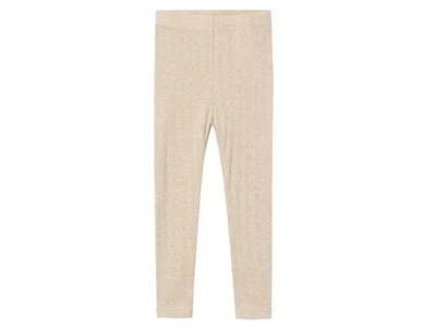 Name It oxford tan glitter legging