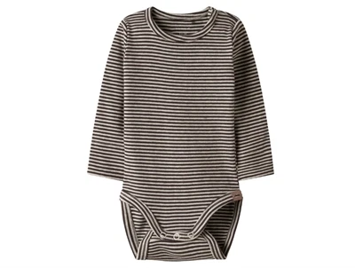 Name It body seal brown med striber