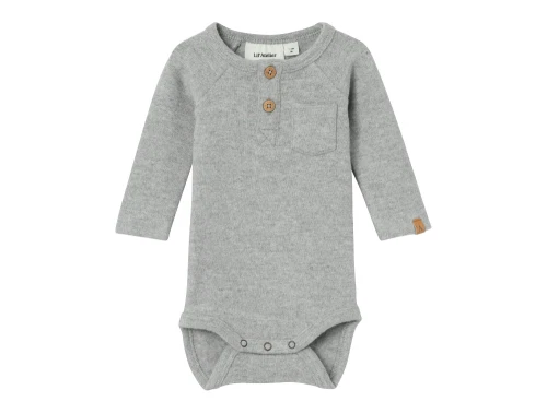 Lil Atelier grey melange body