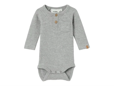 Lil Atelier grey melange body