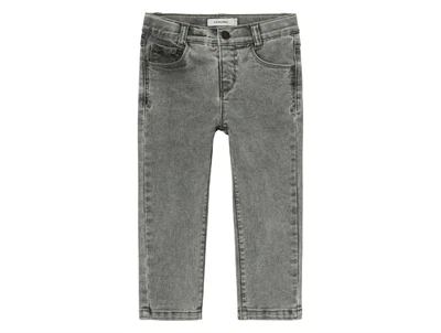 Lil Atelier light grey denim regular jeans