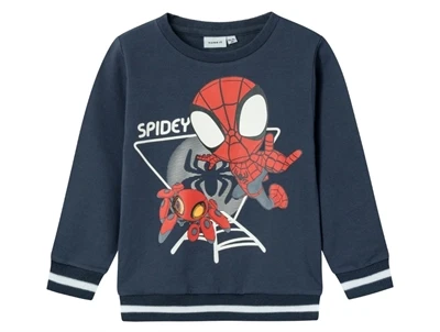 Name It india ink Spidey sweatshirt