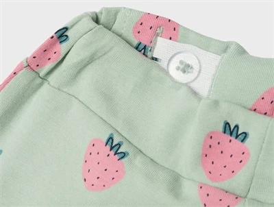 Name It silt green jordbær bukser