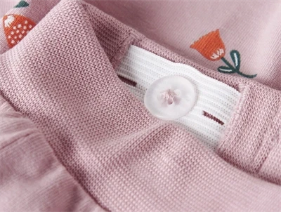 name it baby bukser burnished lilac flowers med blomsterprint