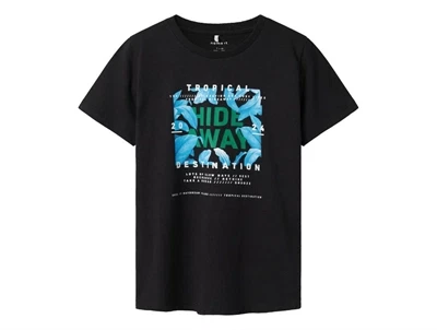 Name It black printet t-shirt