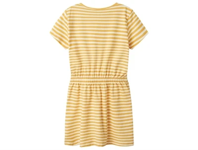 Name It pale marigold stribet kjole