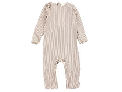 Lil Atelier nostalgia rose stribet badedragt UPF 50+