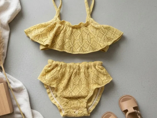 Lil Atelier sahara sun blonde bikini
