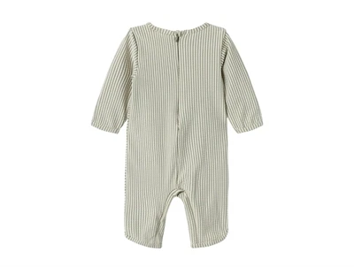 Lil Atelier dried sage stribet badedragt UPF 50+