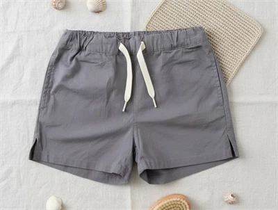 Lil Atelier silver filigree badeshorts