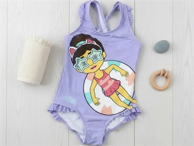 Name It heirloom lilac Gabby's Dollhouse badedragt