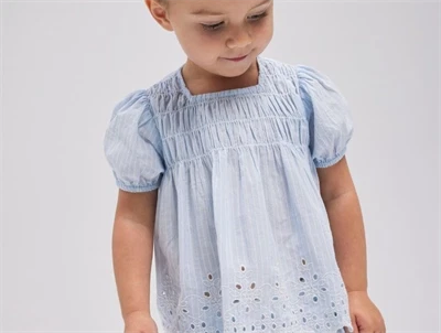 Name It chambray blue stribet top