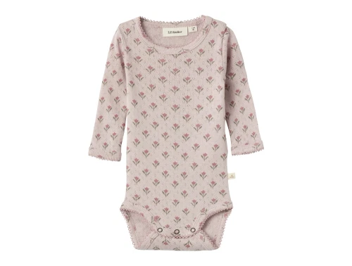 Lil Atelier violet ice blomstret body