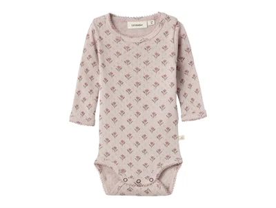 Lil Atelier violet ice blomstret body