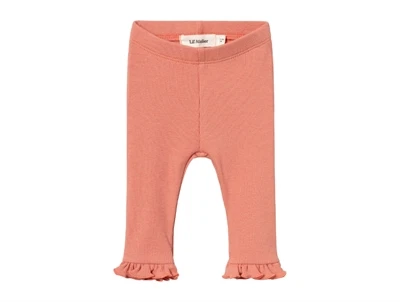 Lil Atelier canyon clay flæse legging