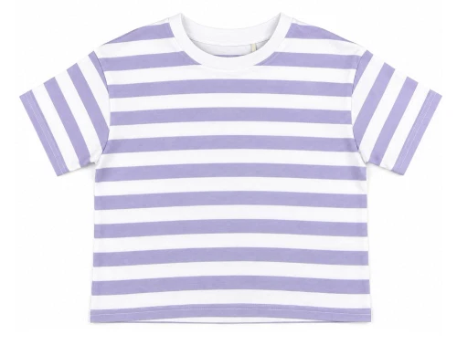 Name It heirloom lilac stribet short boxy top