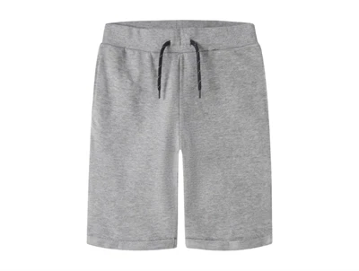 Name It sweatshorts grey melange med snøre i taljen