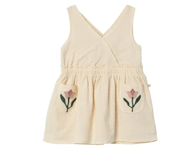 Lil Atelier turtledove loose skirtall kjole