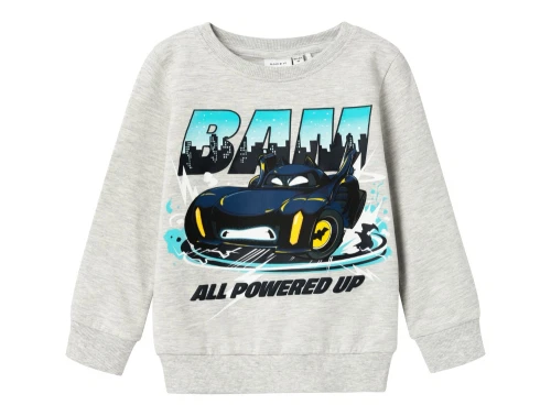 Name It light grey melange Batwheels sweatshirt