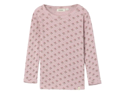Lil Atelier violet ice blomstret bluse