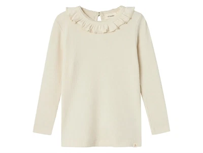Lil Atelier turtledove flæse bluse