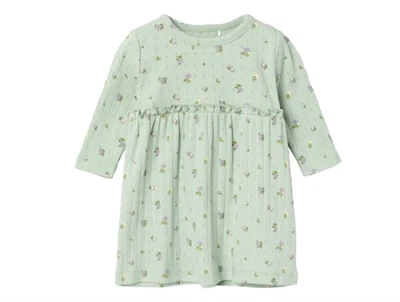 Name It silt green blomster kjole