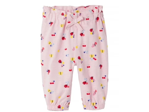 Name It parfait pink printet bukser