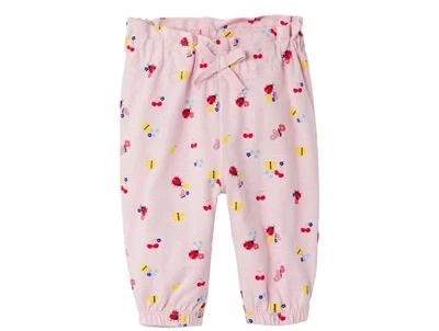 Name It parfait pink printet bukser
