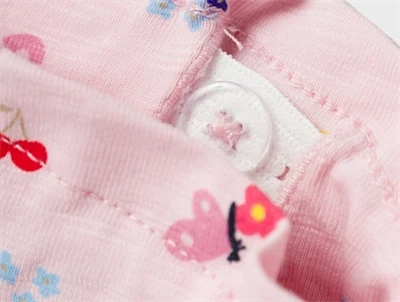 Name It parfait pink printet bukser