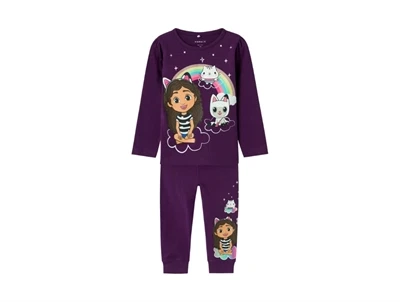 Name It plum purple Gabby's Dollhouse pyjamas
