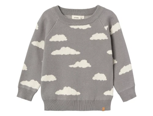 Lil Atelier silver filigree strikbluse