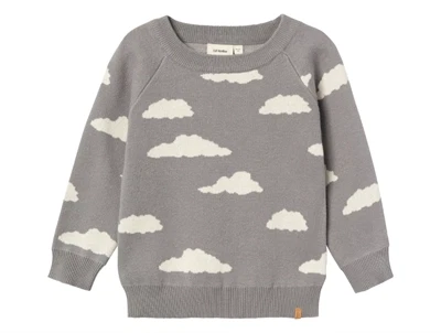 Lil Atelier silver filigree strikbluse