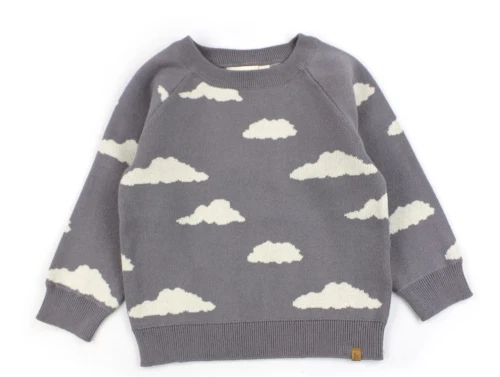 Lil Atelier silver filigree strikbluse