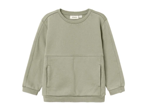 Lil Atelier moss gray loose sweatshirt