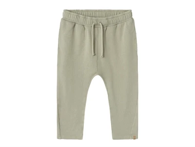 Lil Atelier moss gray loose sweatpants