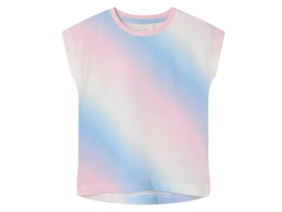 Name It parfait pink rainbow top