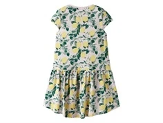 name it kjole i rosa med citronprint, set bagfra