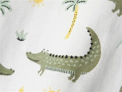 Name It bright white crocodiles t-shirt