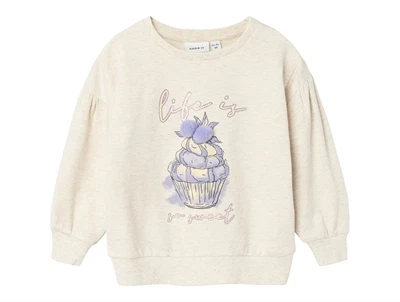 Name It peyote melange printet sweatshirt