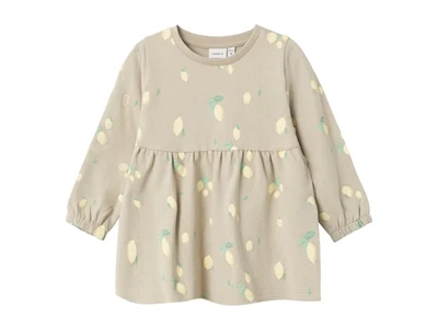 Name It pure cashmere citron sweatkjole