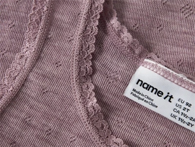 Name It lilla undertrøje i merinould til børn