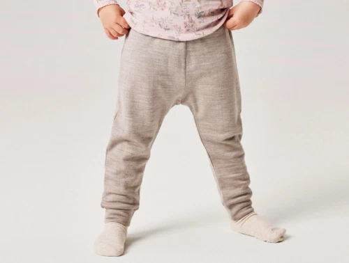 Name It merinould sweatpants i satellite på barn