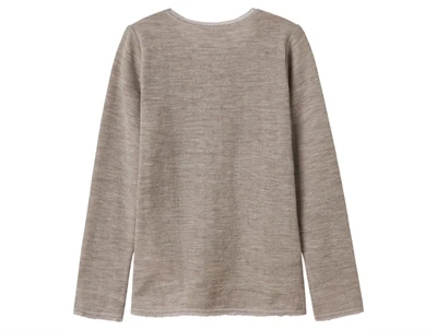 Name It t-shirt satellite med hulmønster set bagfra