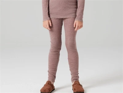 Name It leggings i merinould antler på barn