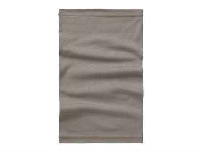 Name It halsedisse grå-brun i merinould set forfra flatlay